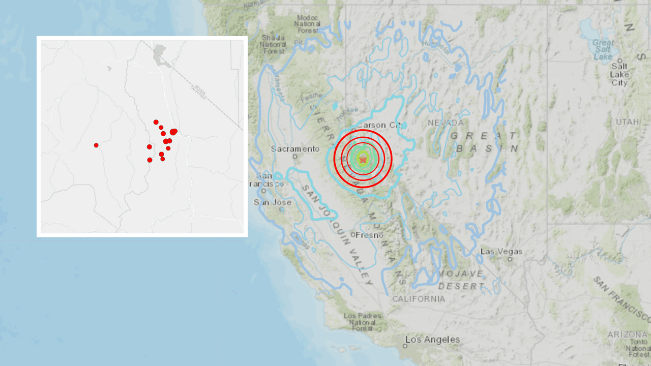Lo que se sabe de los temblores que han estremecido al Valle Central de California esta tarde