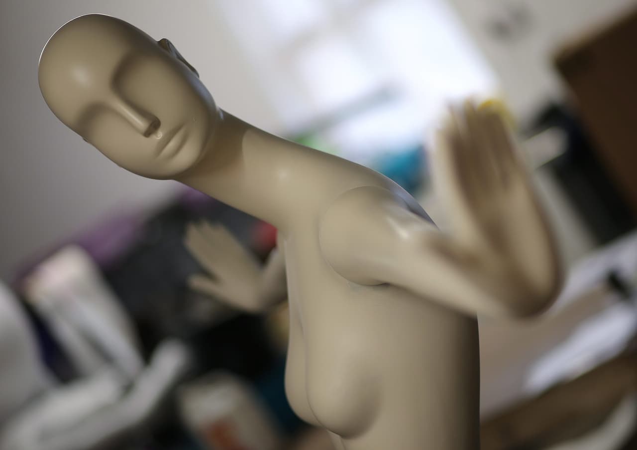 Fue entonces cuando comenzó a dedicarse a los maniquís.