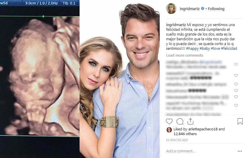 En enero de este 2019, Martz anunció con una foto en Instagram la espera de su primera bebé. Sin muchas palabras, la actriz aseguró que se estaba cumpliendo el sueño más importante de ella y su esposo.
