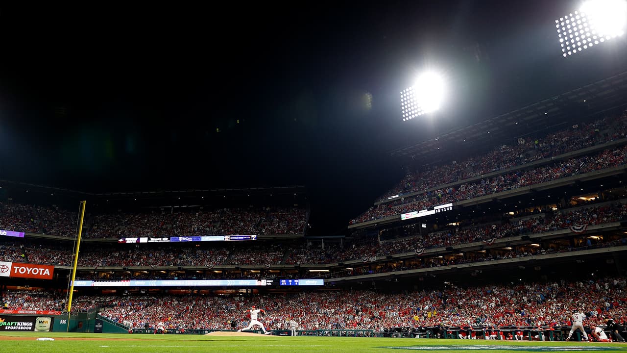 Este fue el primero de tres juegos que se jugarán en el Citizens Bank Park.