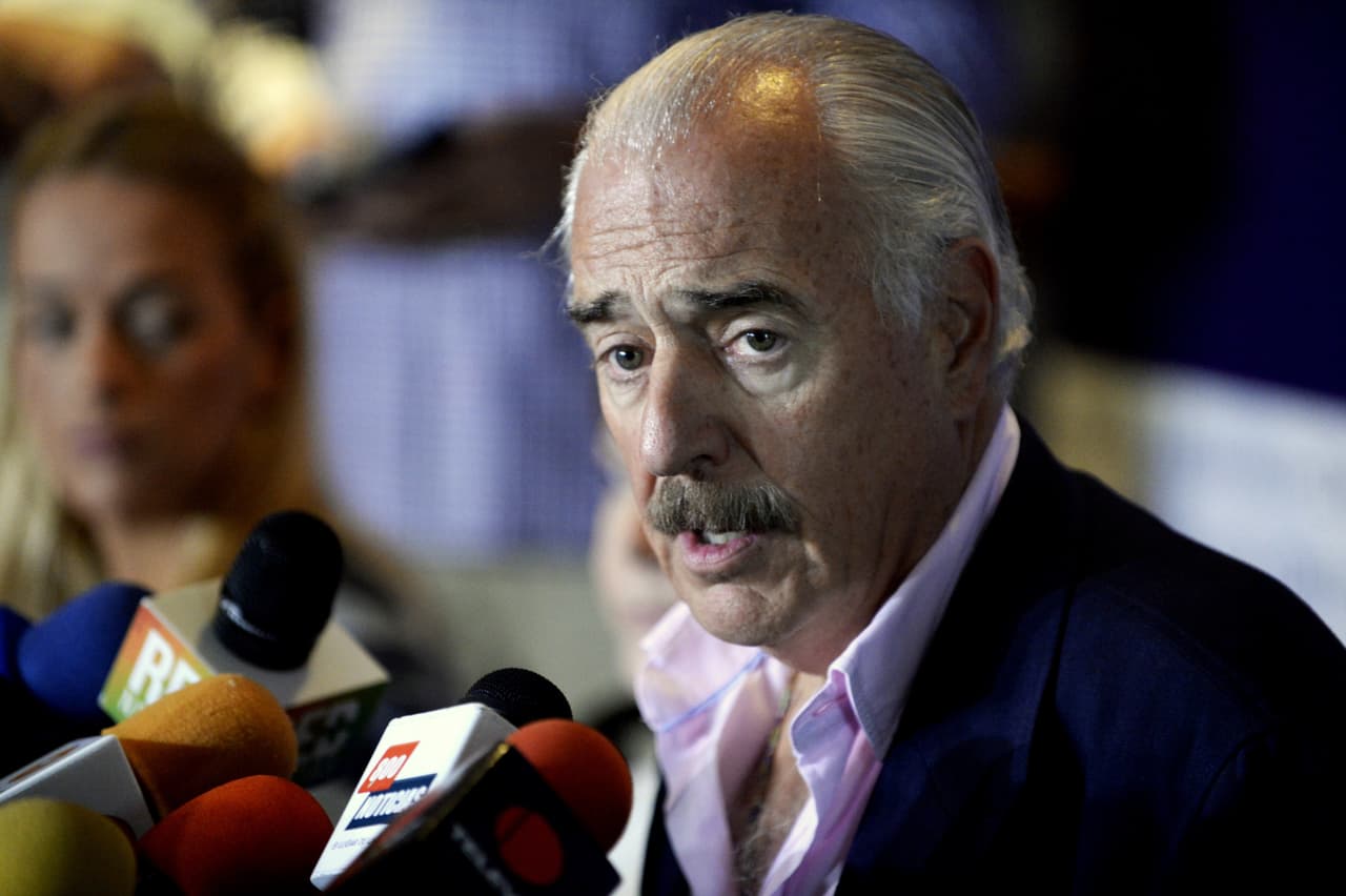 El expresidente de Colombia Andrés Pastrana