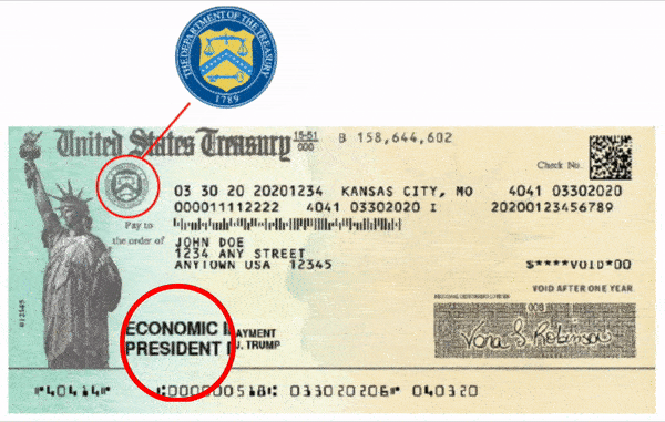 Evita engaños: conoce cómo es el cheque de ayuda por el coronavirus y sus medidas de seguridad