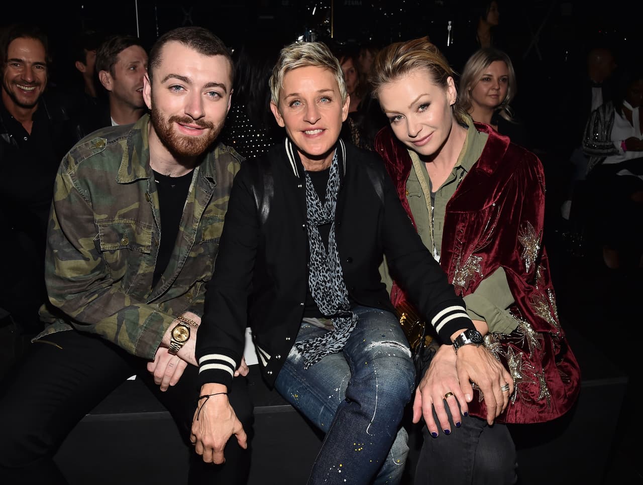 Sam Smith, Ellen y Portia