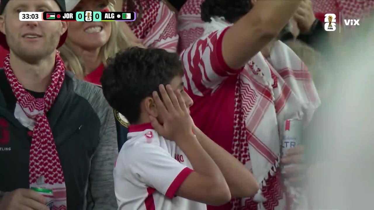 ¡Atajada providencial del arquero Abu Laila! Mira el Jordania vs. Argelia