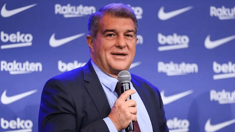 Barcelona planea jugar en Estados Unidos en el verano, afirma Joan Laporta