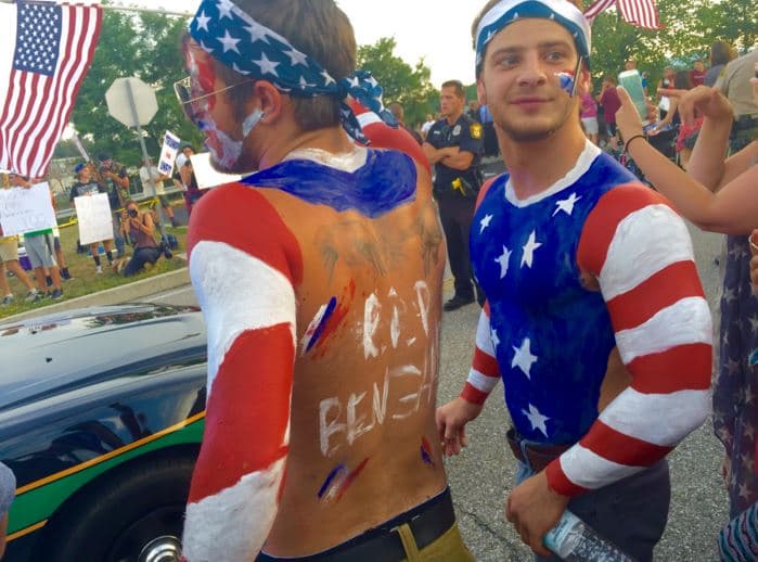 Seguidores de Trump en Altoona (Pensilvania)