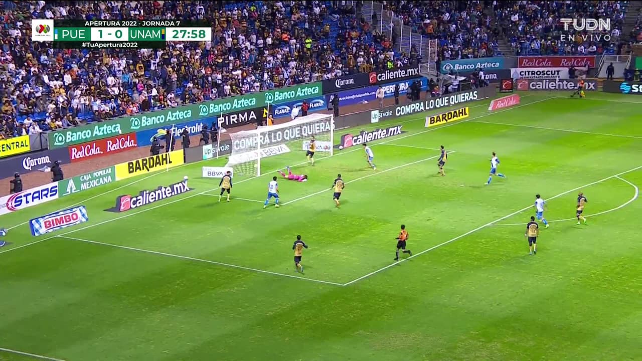 ¡AUTOGOL! de Nicolás Freire para Puebla.