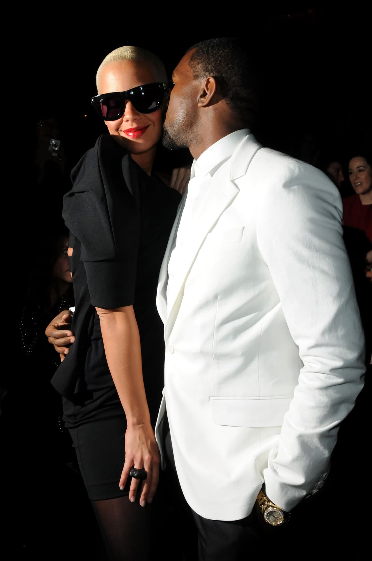 De 2008 a 2010, Kanye y Amber se veían muy felices.