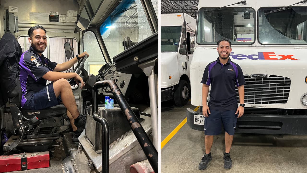 “Fui un ángel para ellos”: Conductor hispano de FedEx rescata a dos niños abandonados tras robo de un vehículo