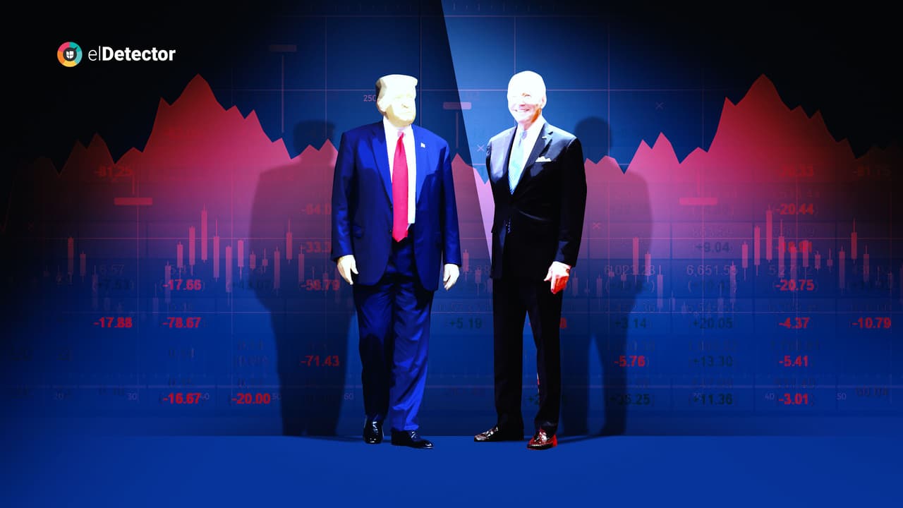 ¡Atención! Biden y Trump usan datos engañosos sobre la economía para ganar tu voto