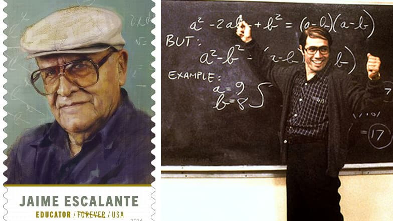 El Correo Postal de EEUU lanzó sello en honor al maestro boliviano Jaime Escalante