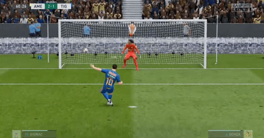 Nahuel Guzmán perdío 3-2 ante el América de Gio dos Santos que suma los primeros tres puntos en el torneo virtual de la eLiga MX.