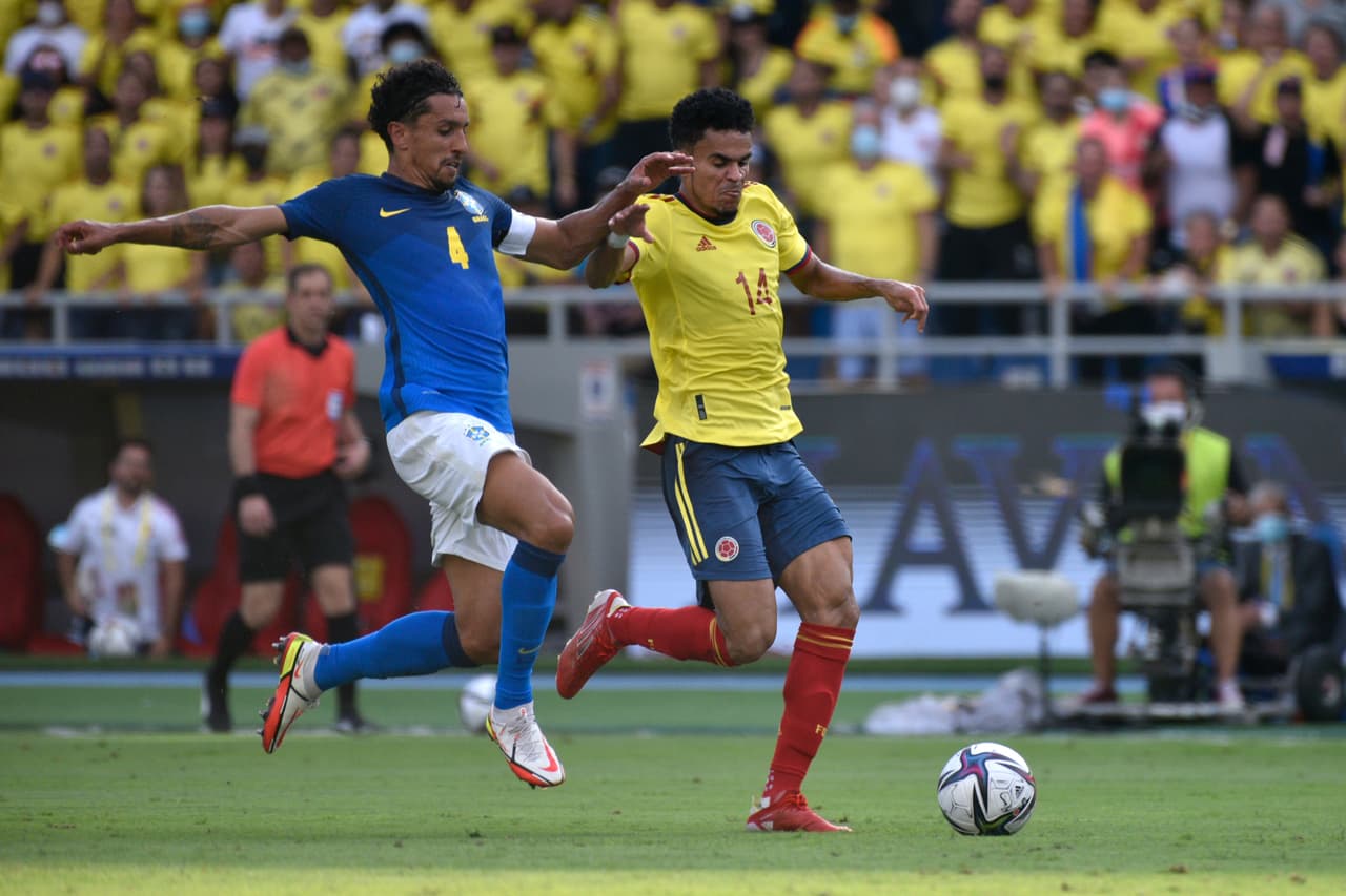 Colombia terminó con el paso perfecto de Brasil al sacar un empate sin goles.