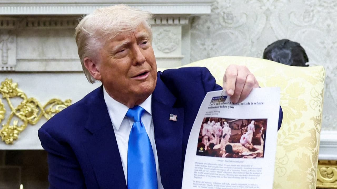 Trump usó un video grabado en el Congo como prueba del supuesto ‘genocidio blanco’ en Sudáfrica