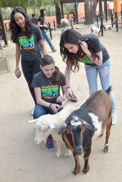 Famosos, voluntarios y hasta las Tortugas Ninja se divirtieron a lo máximo durante la fiesta rural "Get Dirty" en el Zoológico de Los Ángeles. El evento les permitió a los participantes un día repleto de actividades junto a los animalitos. Asimismo, la diversión tuvo un enfoque en la conservación del medio ambiente.