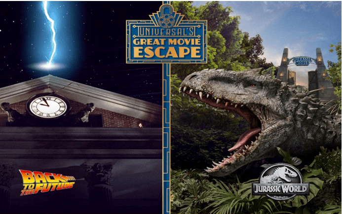 Jurassic World y Back to the Future Escape Rooms llegarán a Universal