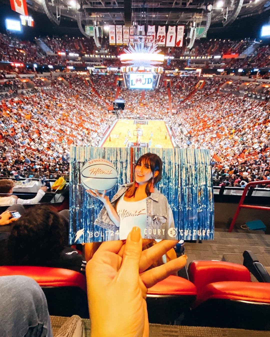 Jessi comapartió en redes sociales los momentos que más disfrutó del equipo de baloncesto Miami Heat.