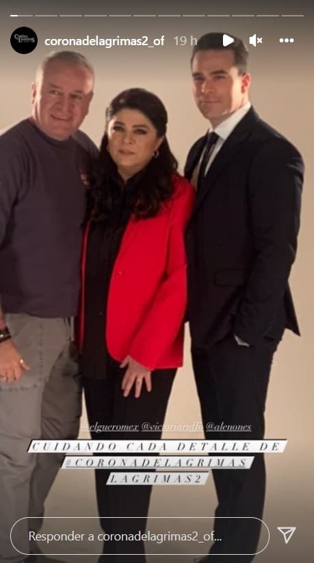 Con frecuencia en las redes sociales del melodrama comparten actualizaciones de los avances y el 21 de diciembre el reparto recibió una sorpresa.