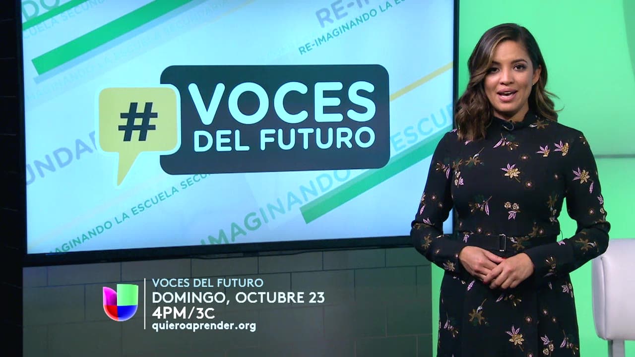 No te pierdas el especial Voces del futuro, este domingo 23 de octubre por Univision