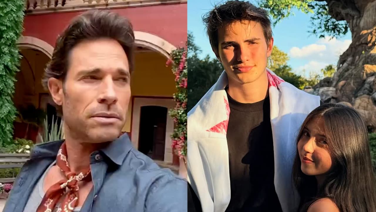 Sebastián Rulli reacciona al noviazgo de su hijo y está que no la cree: “Ya pudiera ser abuelo”