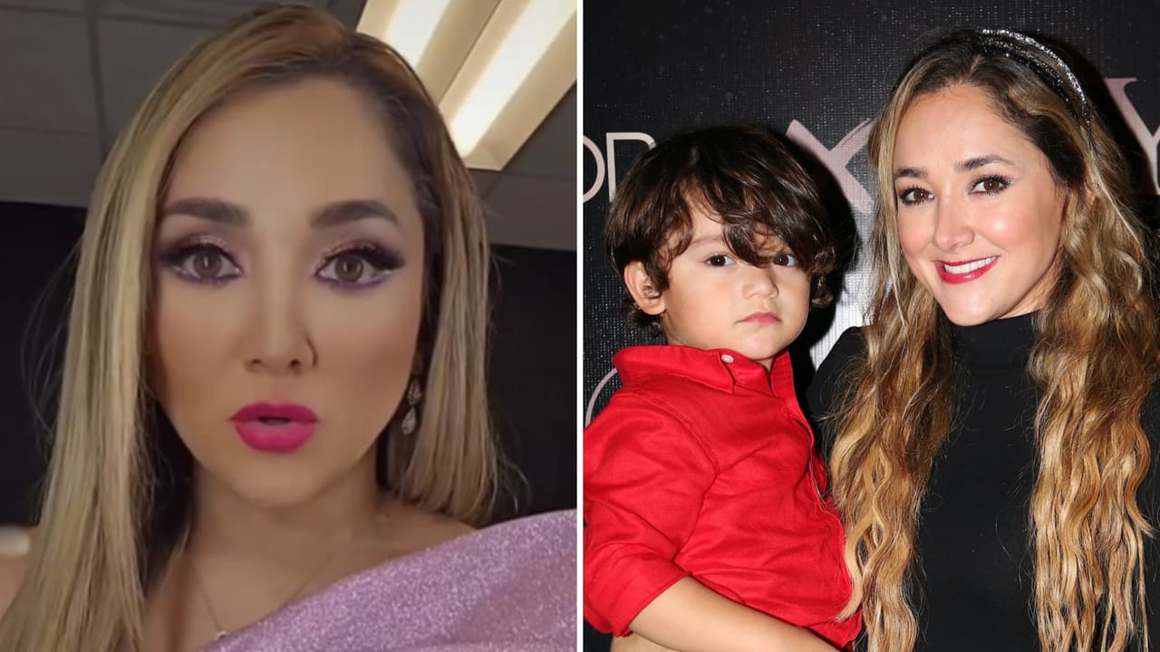 Sherlyn pone un alto a quienes la “regañan por pintarle” el cabello a su hijo