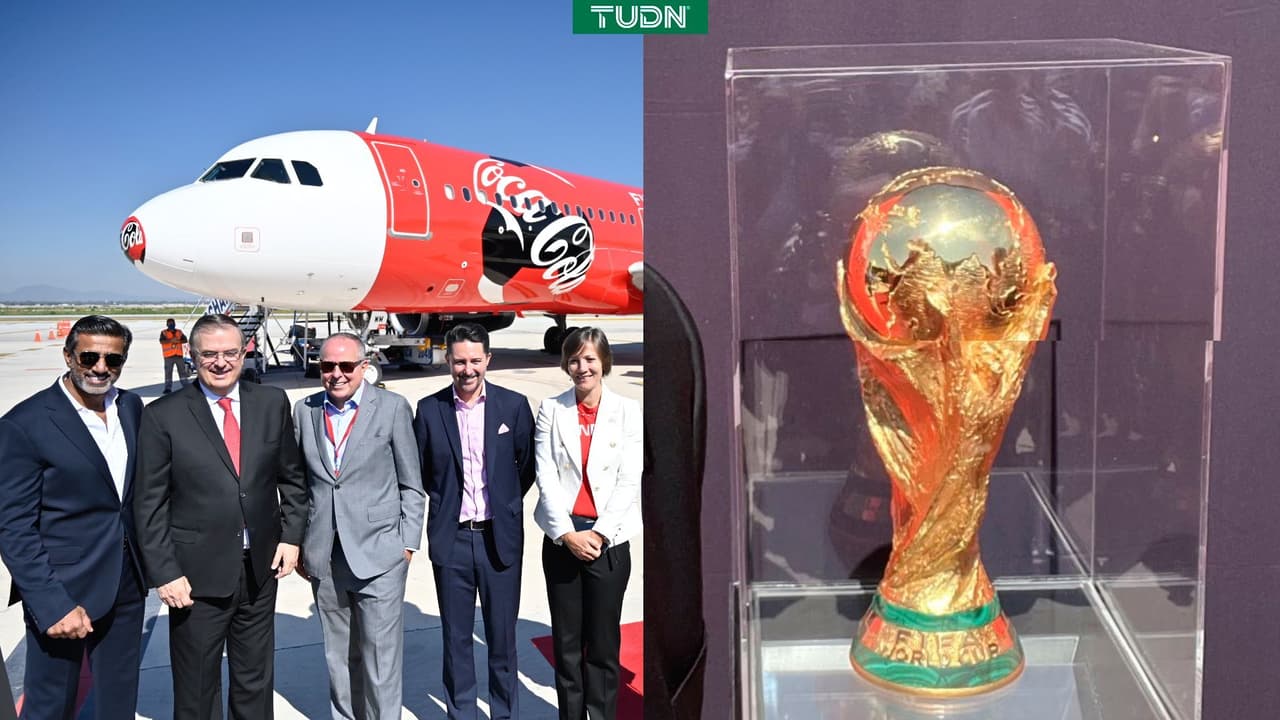 La Copa del mundo ya se encuentra en Ciudad de México 