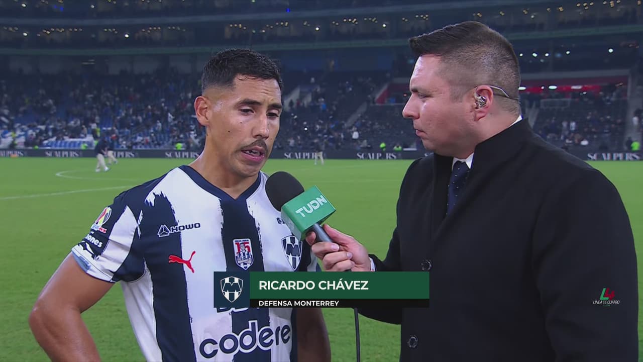 Rica Chávez destaca que Rayados mantiene en cero su arco ante Toluca