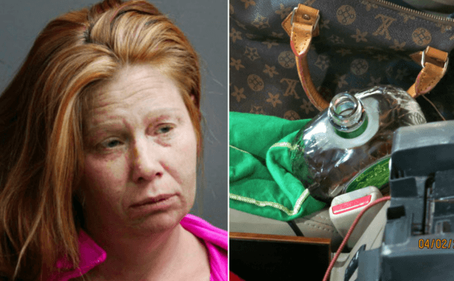 Con cargos de DIU en seis estados, esta conductora es detenida en Illinois al tratar de usar queroseno como combustible de su auto