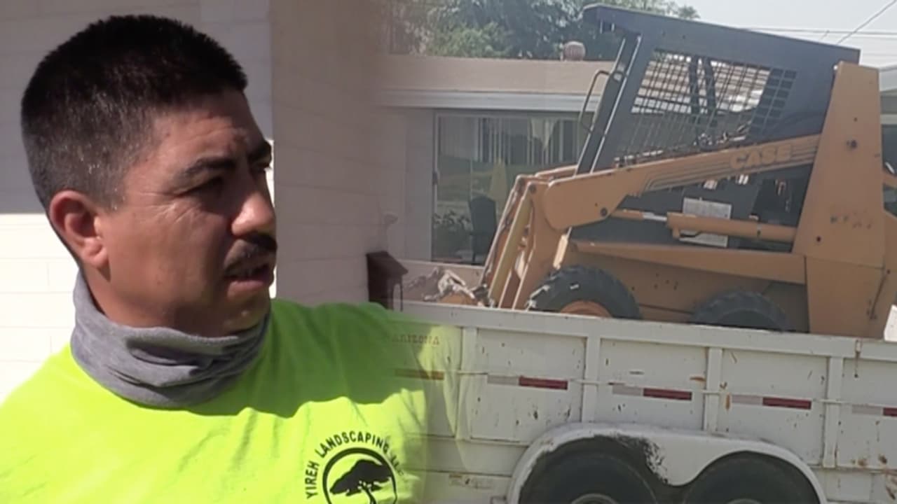 Hombre denuncia que le robaron un tractor y la herramienta con la que trabajaba para mantener a su familia