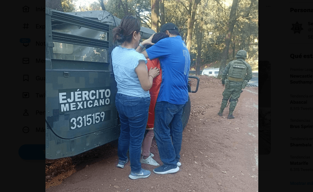 Encuentran viva a Diana Peña, la joven que había desaparecido tras salir a una entrevista de trabajo en México