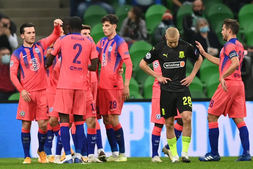 Chelsea despedazó al Krasnodar en la Champions