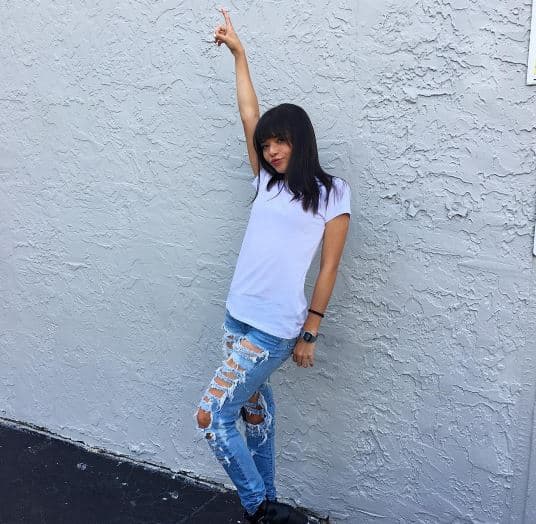 Taishamara disfruta de su nuevo look.