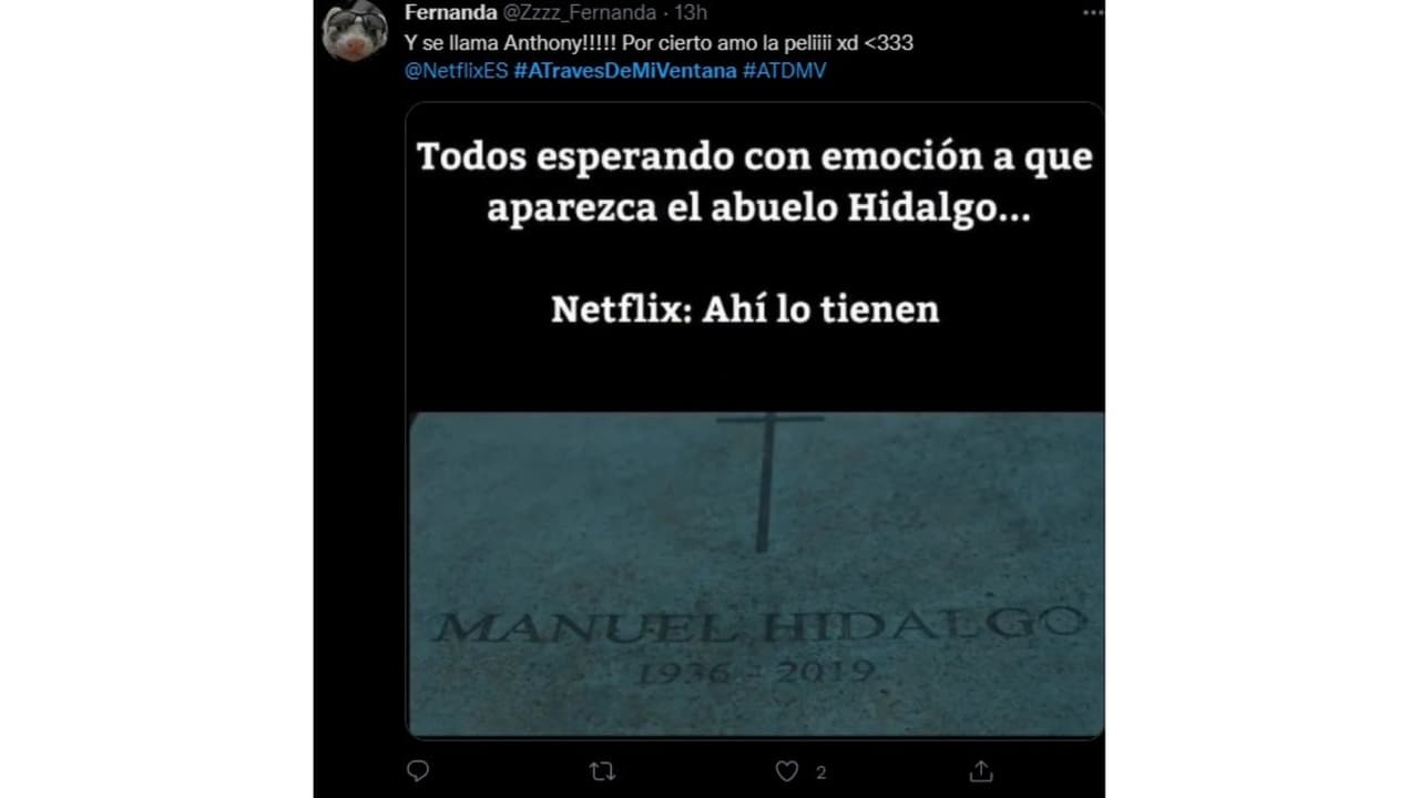 Su nombre fue cambiado de Anthony a Manuel Hidalgo