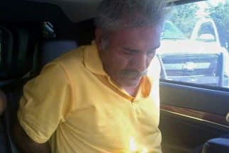 José Manuel Mireles, tras ser detenido.