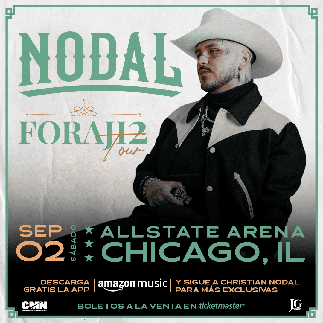 Que Buena te invita a conocer a con Cristian Nodal