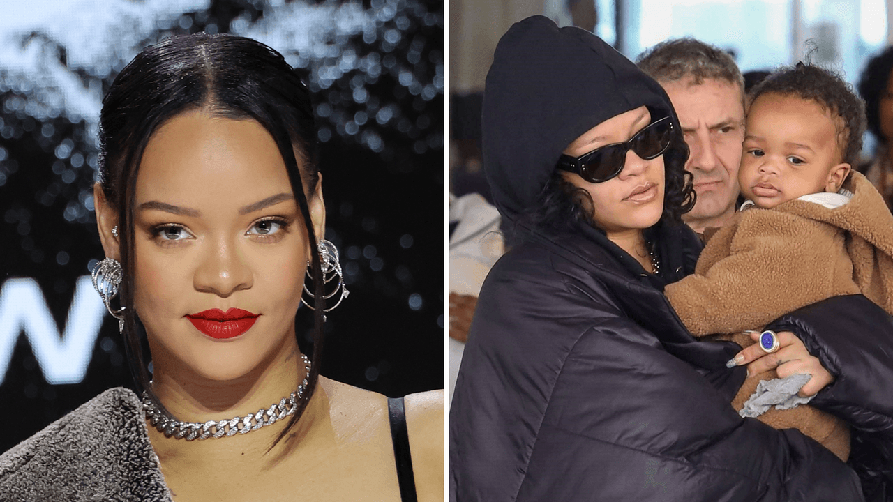 Rihanna ‘hizo llorar’ a su bebé con una noticia: su foto derritió de ternura al Internet
