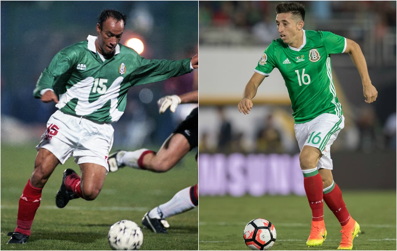 MISSAEL ESPINOZA vs. HÉCTOR HERRERA – Aunque ‘Missa’ fue un volante ofensivo con mucho carisma y espíritu de talismán, Herrera le gana la partida por el gran ascenso que ha tenido en su temprana carrera como futbolista profesional. Espinoza salió campeón con Monterrey y las Super Chivas de los noventas, brilló en León y tuvo destellos en selección. ‘HH’ apenas tiene 26 años y es indiscutible en Porto y el Tri además ya fue mundialista en 2014.