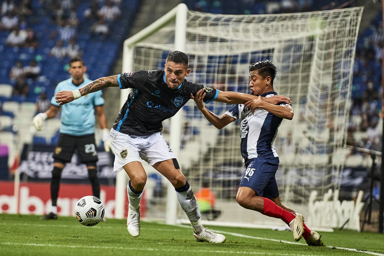 Con goles de Jesús Gallardo, Vincent Janssen y Luis Sanchez, Monterrey vence 3-1 al Atlético Pantoja en la vuelta de los octavos de final de la Concacaf Liga de Campeones.