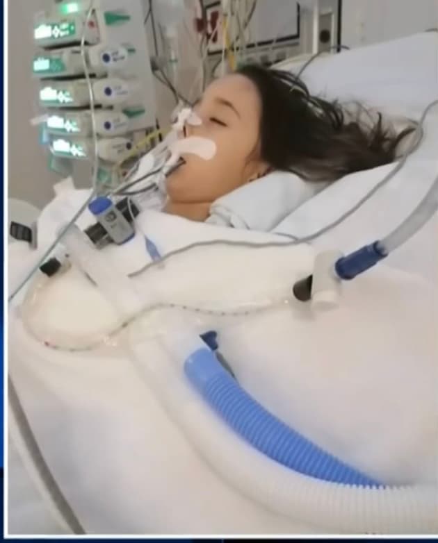 Sin perder tiempo, Márquez y su esposo Juan Francisco Campos, salieron de su casa en San Juan de los Lagos para trasladarse a un hospital de Aguascalientes, México, donde la niña fue internada de urgencia. 
<br>