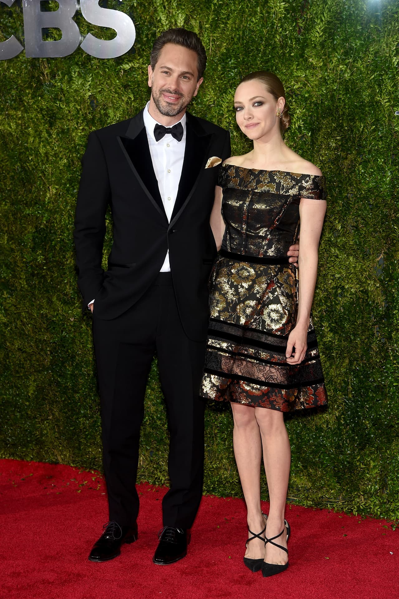 Thomas Sadoski y Amanda Seyfried.