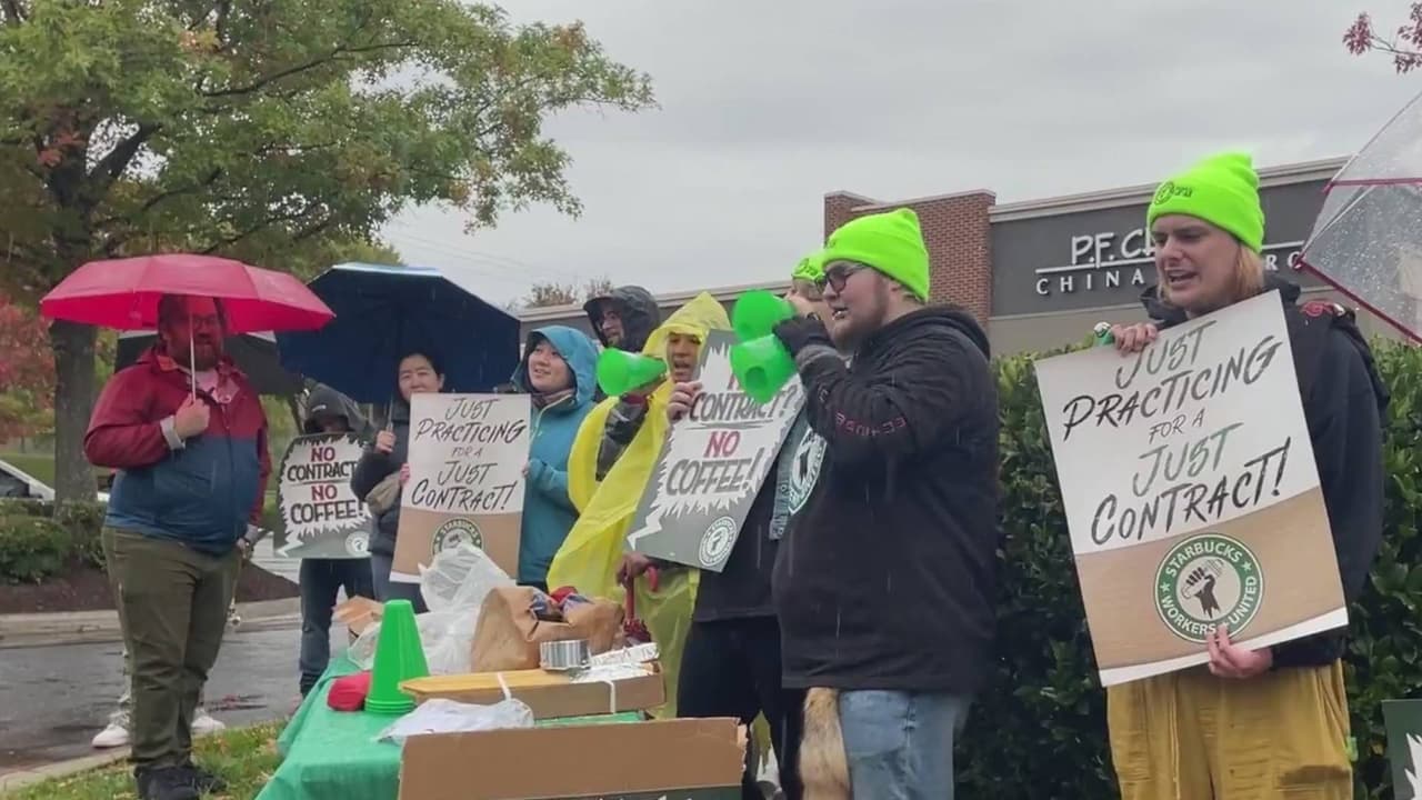 Trabajadores de Starbucks en Carolina del Norte se preparan para huelga: esto es lo que exigen