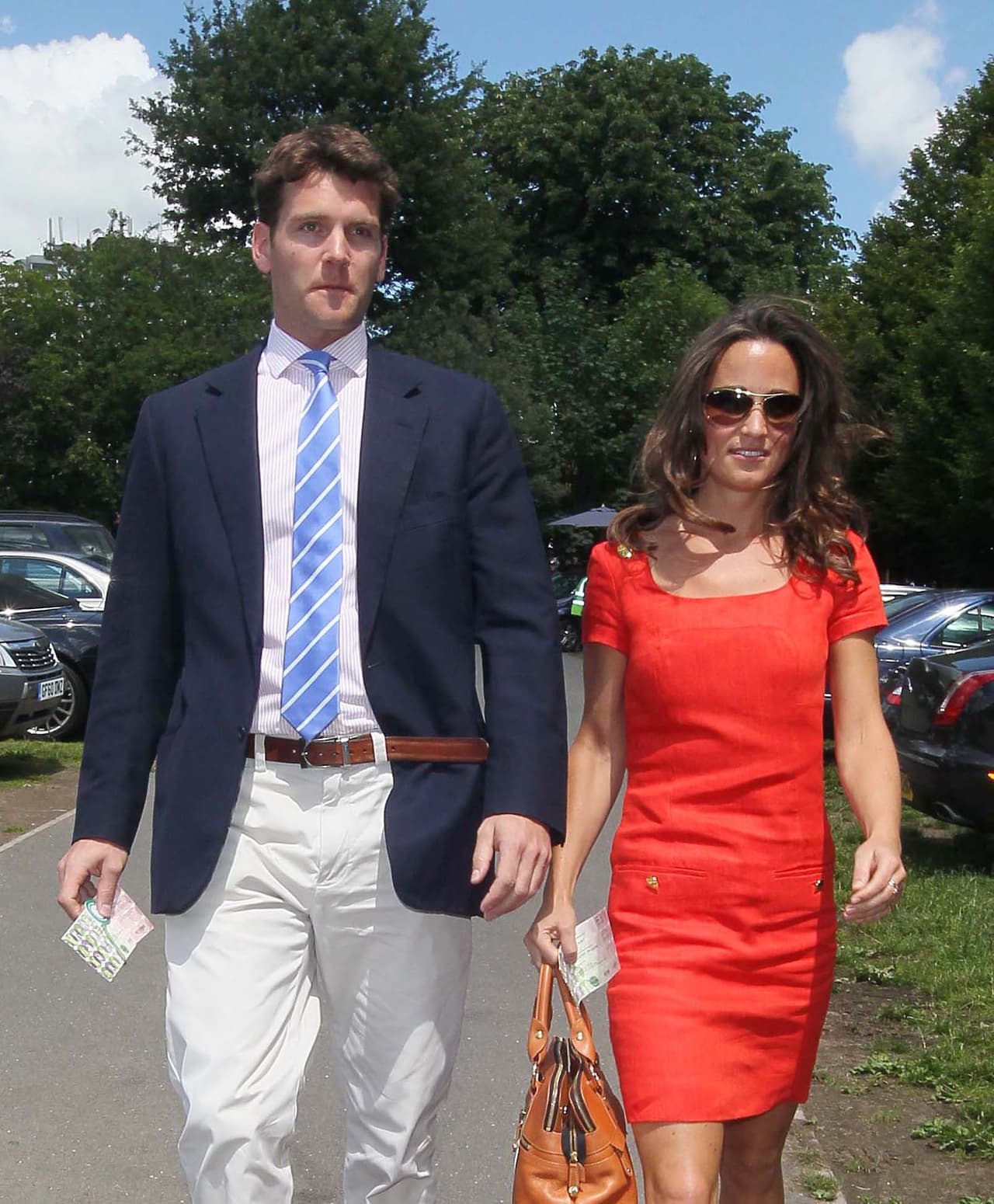En junio de 2011, Pippa y Alex asistieron a ver unos partidos del torneo de Wimbledon.