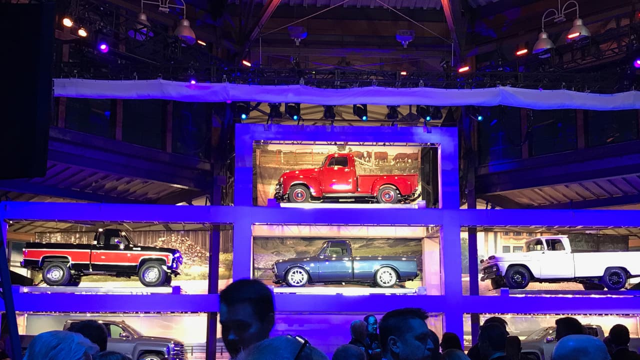 El evento de presentación de la Chevrolet Silverado 2019 sirvió también para celebrar los
<b>100 años</b> de Chevrolet diseñando y fabricando camionetas pickup.