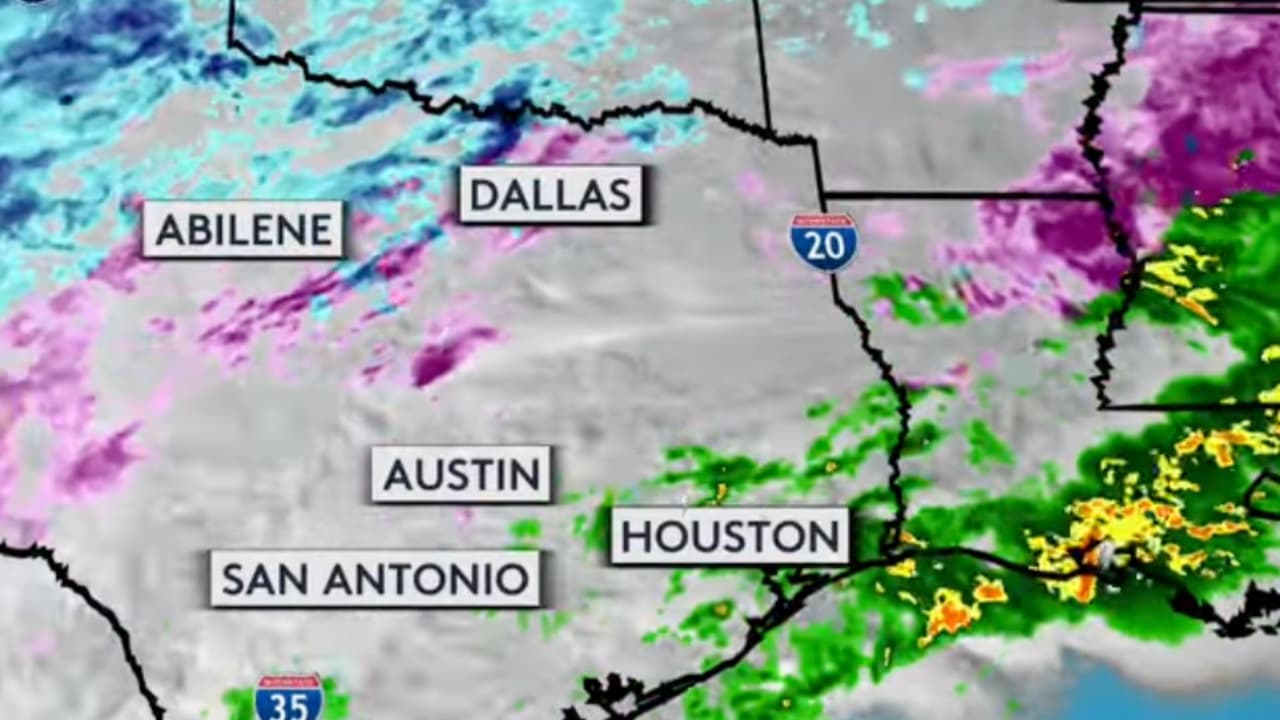 Meteoróloga explica cómo avanza la tormenta invernal por el estado de Texas