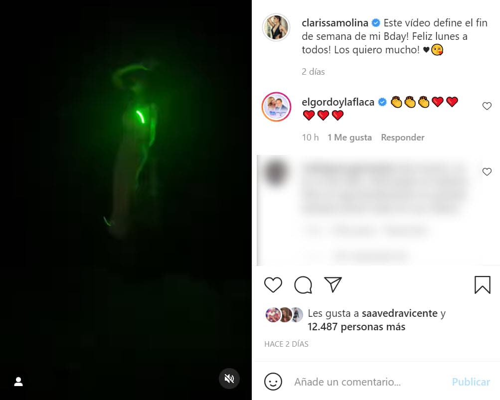 También colgó un clip en el que se observa
<b><a href="https://www.instagram.com/p/CUV9jFRD4z6/" target="_blank">parte de la celebración</a></b> que tuvo el pasado fin de semana.
<br>
