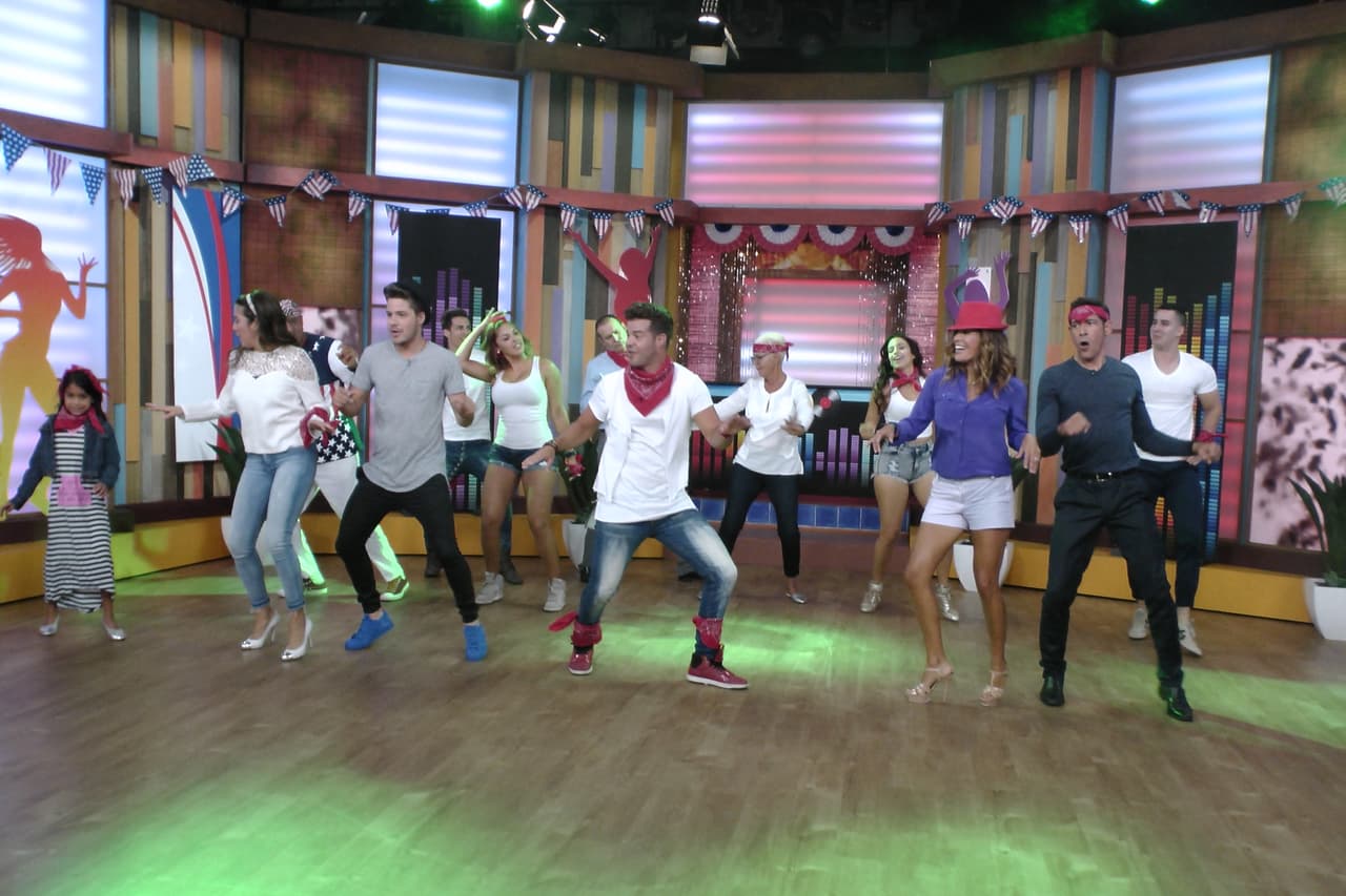 Maity, William y Karla hicieron gala de su talento en la pista.