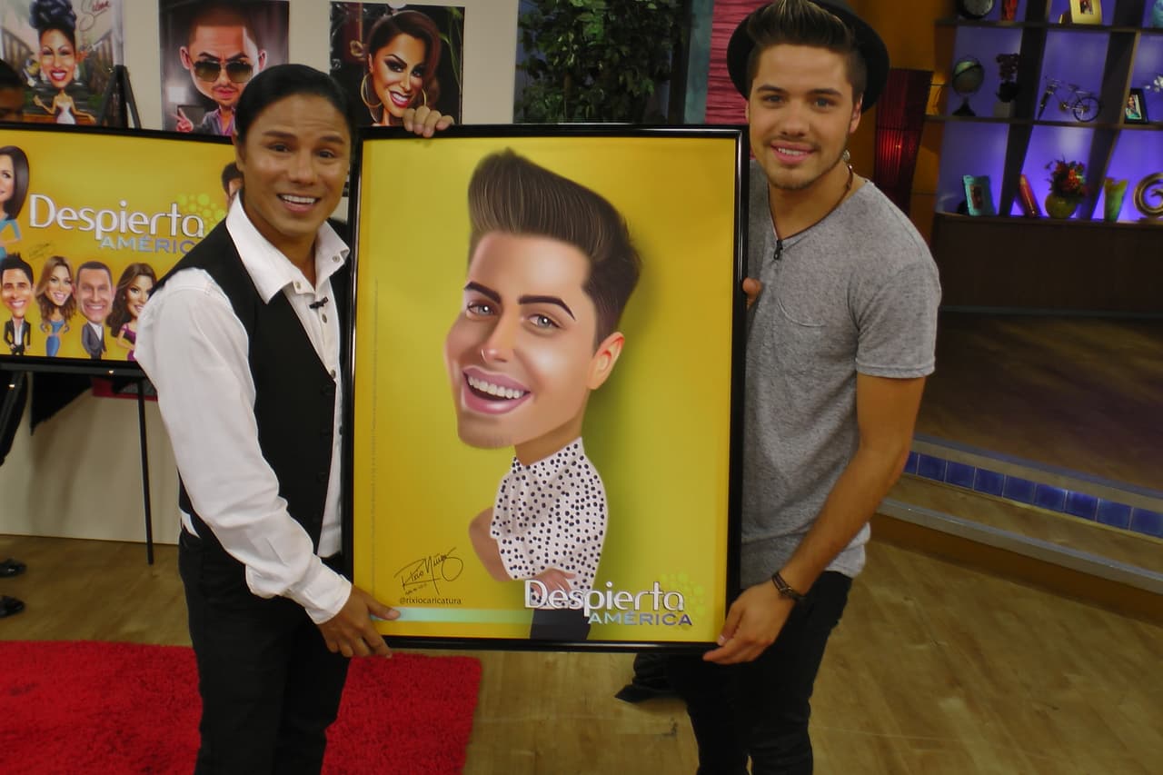 William estaba impactado con su retrato.