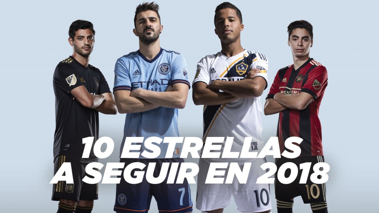 Vela, los Dos Santos, Villa y Almirón, entre las estrellas a seguir en la MLS este 2018