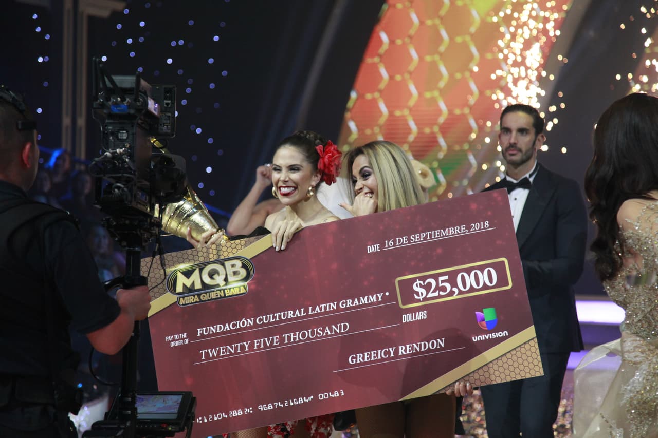 Los jueces de esa temporada (Dayanara Torres, Joaquín Cortés y Lola Cortés) se enamoraron del "ángel" de Greeicy, de su disciplina y su destreza para bailar.