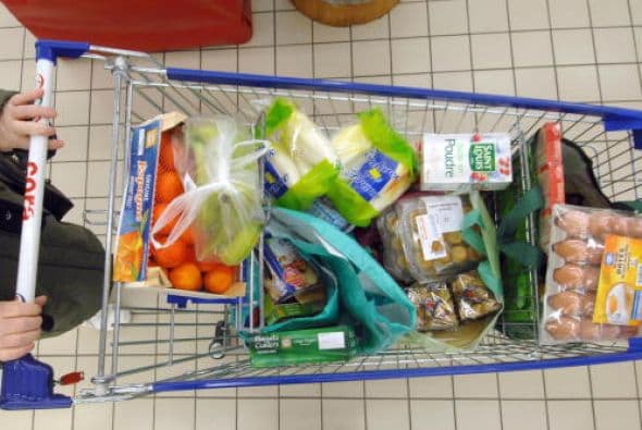 Ver carritos llenos también te orilla a comprar más.